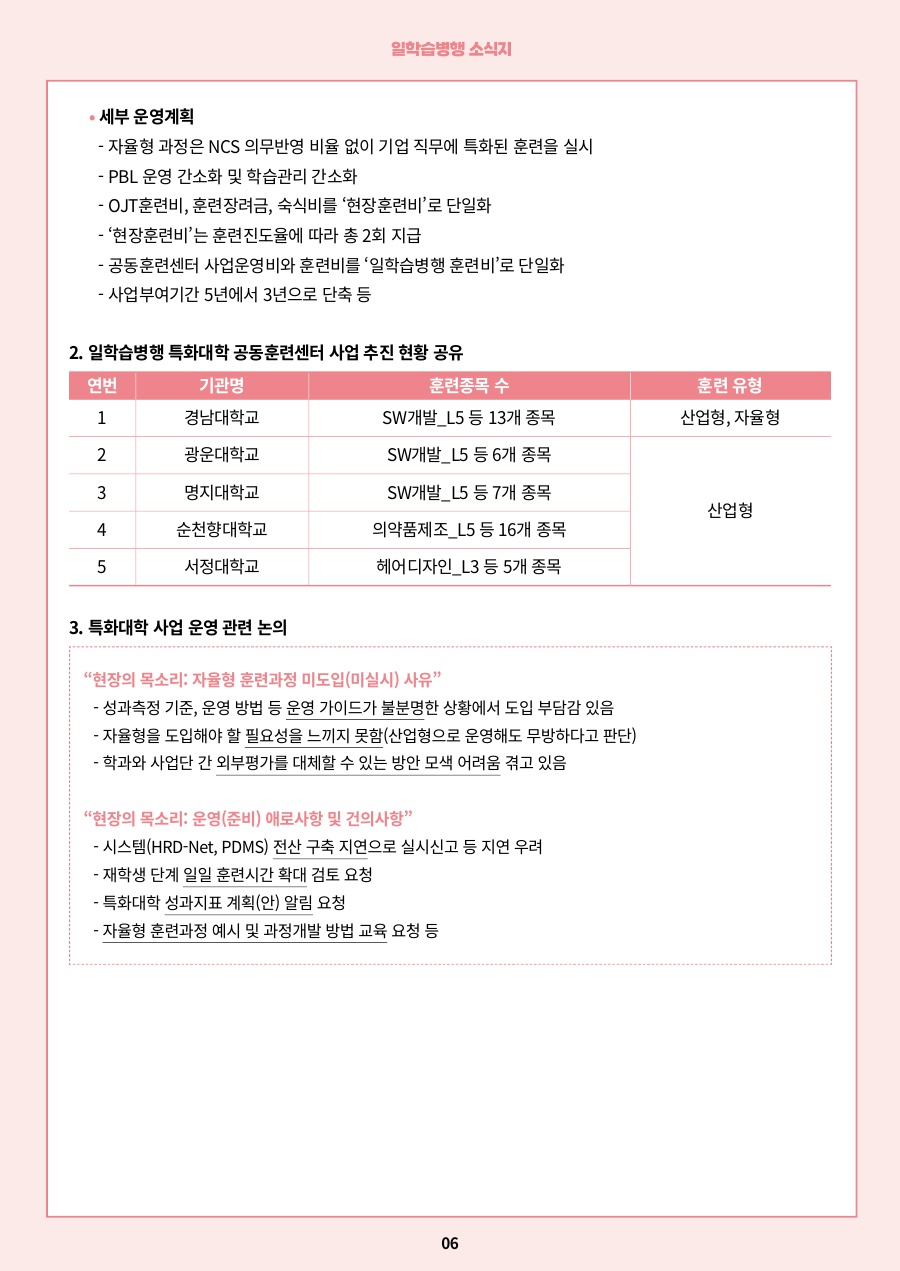 2025년 일학습병행 사업관계자 직무연수 안내