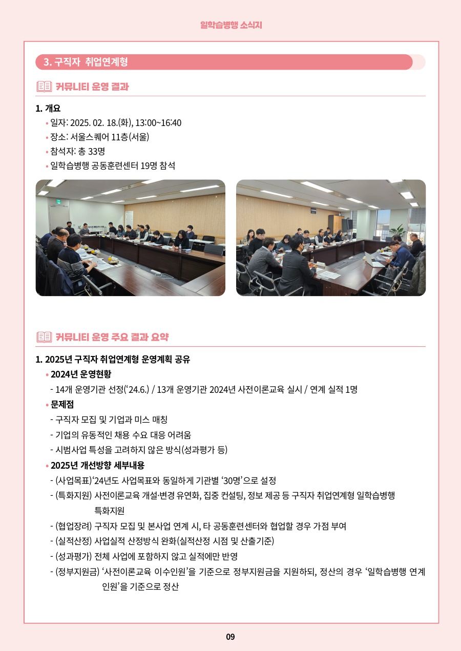 2025년 상반기 신규 유형별 커뮤니티 개최 리뷰